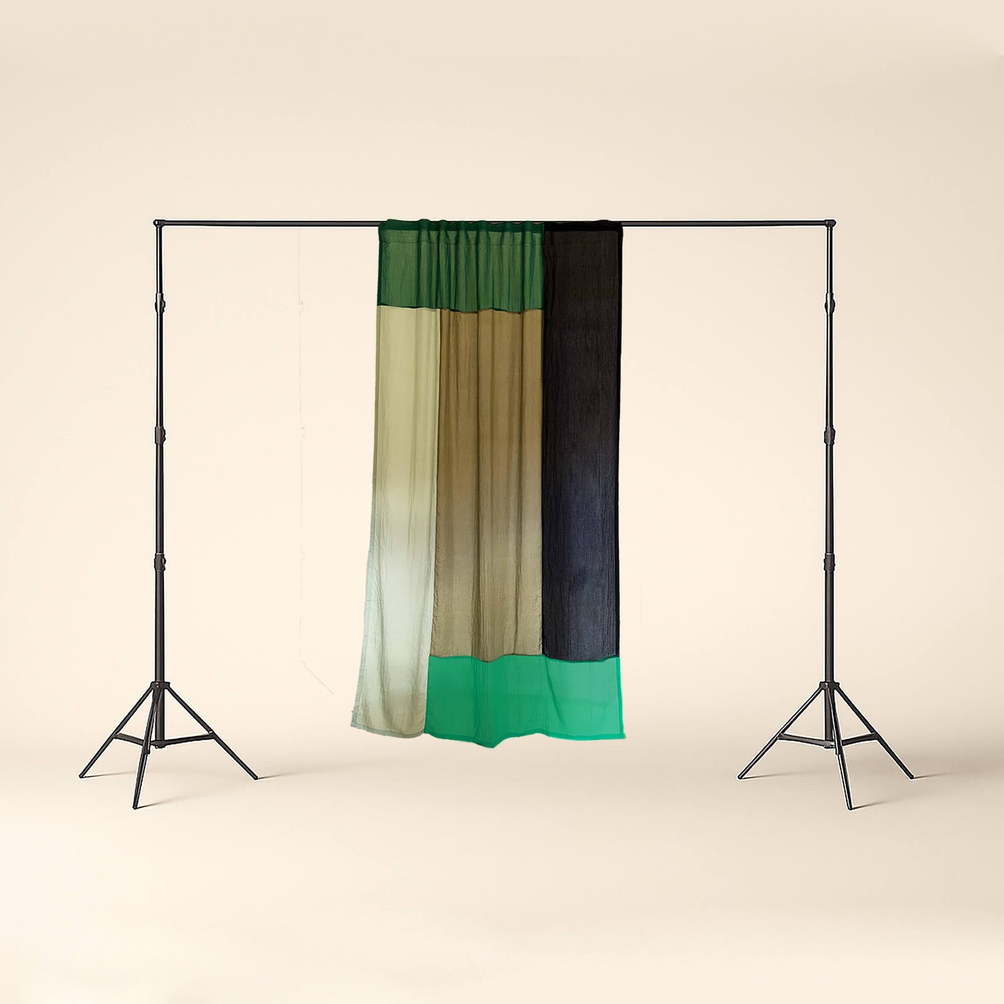Modern Window Curtains - GREEN MEADOW 2 Designer Window Drapes in 6 Unique Styles