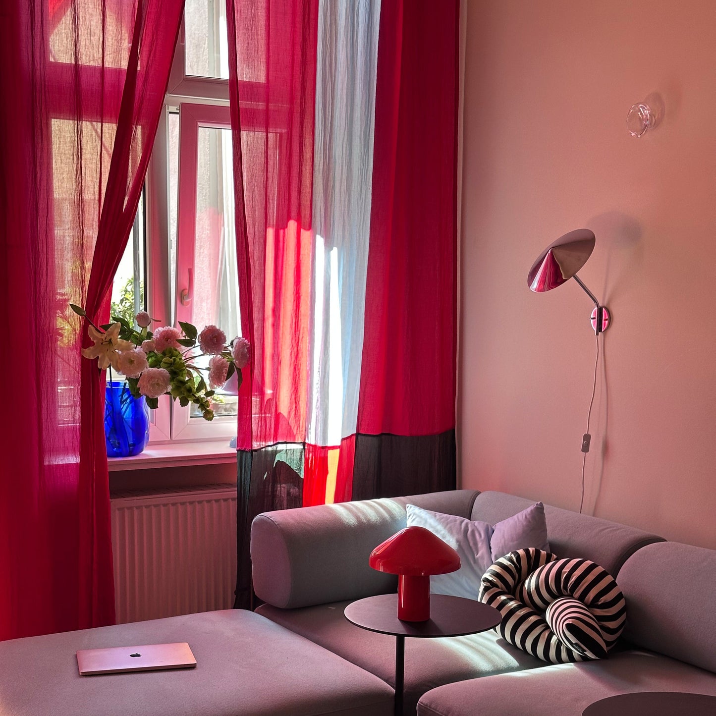 Modern Window Curtains -COLOR TREND 1 Designer Window Drapes in 6 Unique Styles