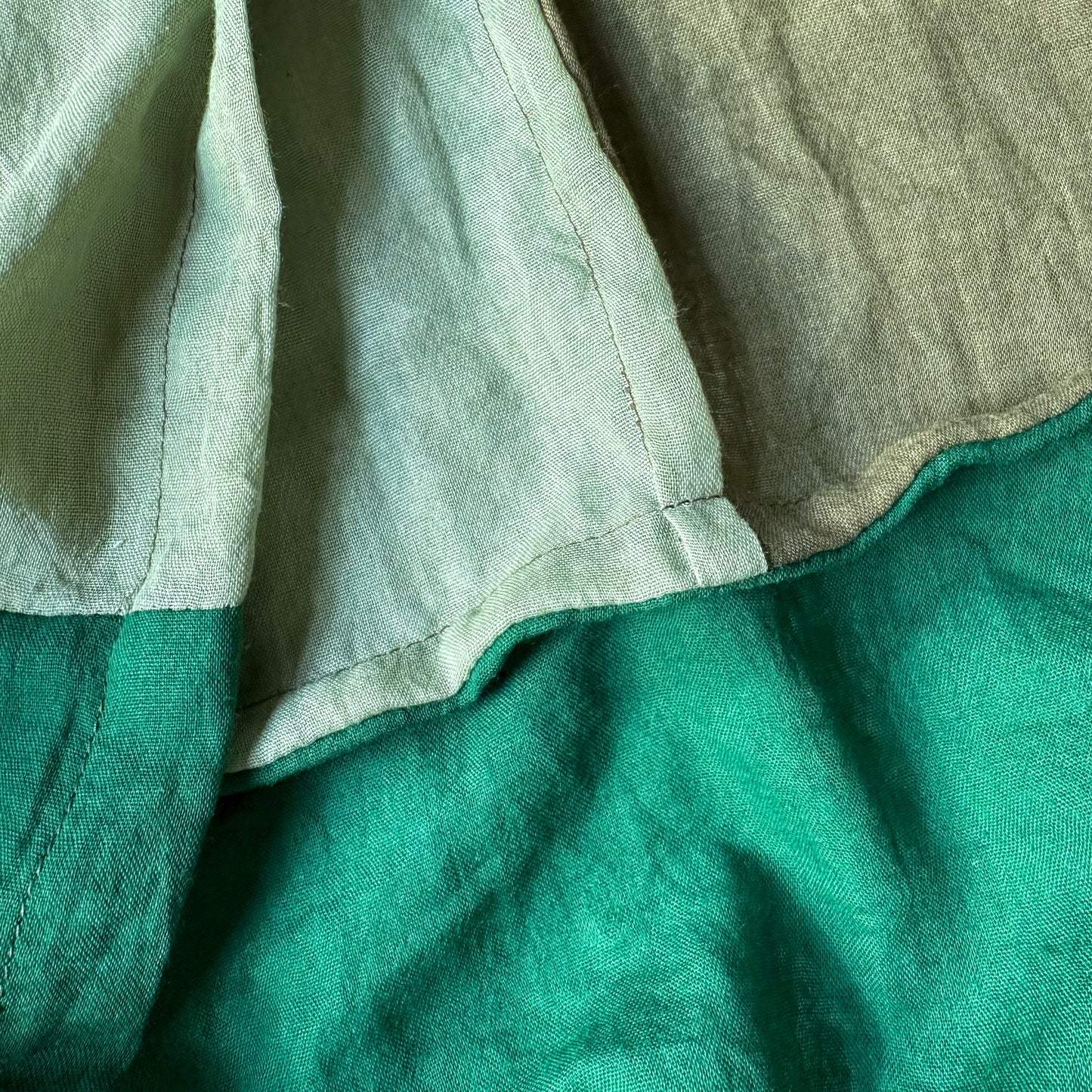 Modern Window Curtains - GREEN MEADOW 3 Designer Window Drapes in 6 Unique Styles