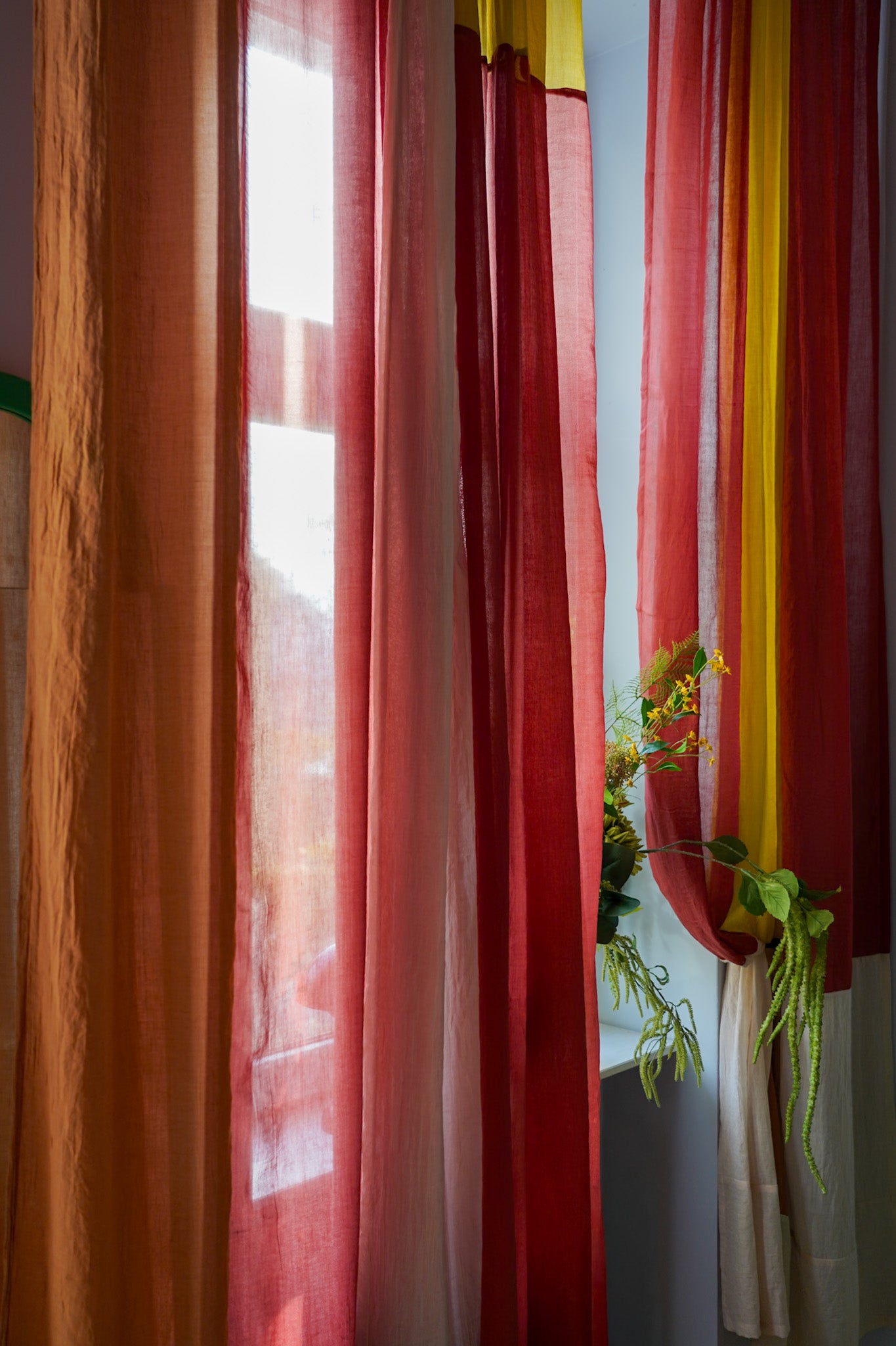 Modern Window Curtains - CANYON POP 2 Designer Window Drapes in 6 Unique Styles