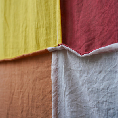 Modern Window Curtains - CANYON POP 3 Designer Window Drapes in 6 Unique Styles