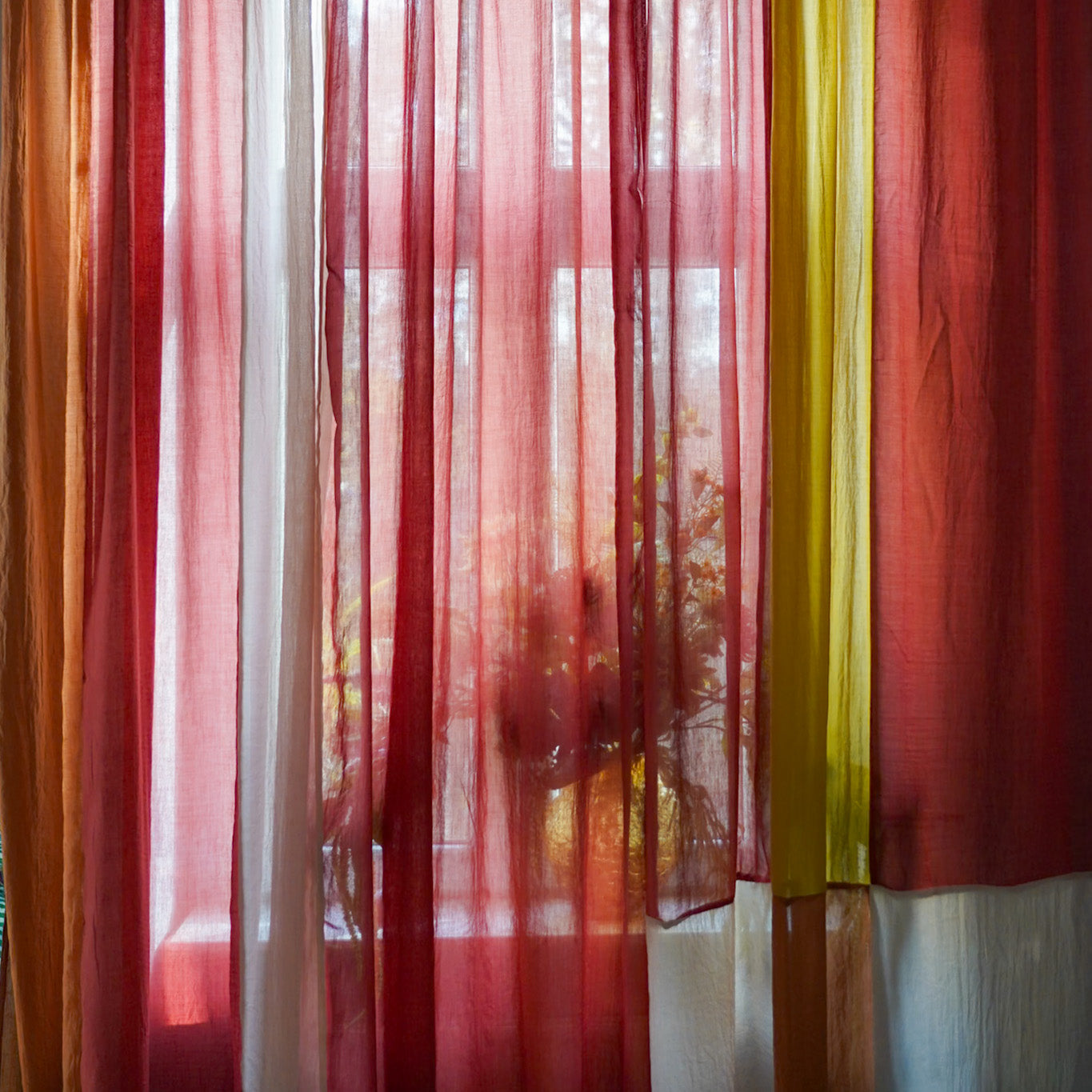 Modern Window Curtains - CANYON POP 3 Designer Window Drapes in 6 Unique Styles