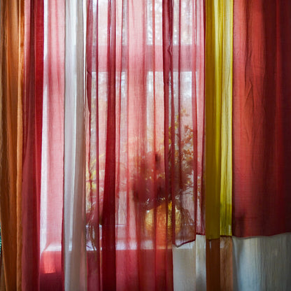 Modern Window Curtains - CANYON POP 3 Designer Window Drapes in 6 Unique Styles