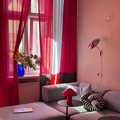 Modern Window Curtains -COLOR TREND 1 Designer Window Drapes in 6 Unique Styles