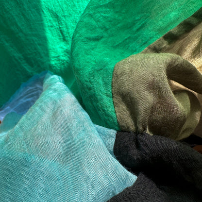 Modern Window Curtains -GREEN MEADOW 4 Designer Window Drapes in 6 Unique Styles (Copy)