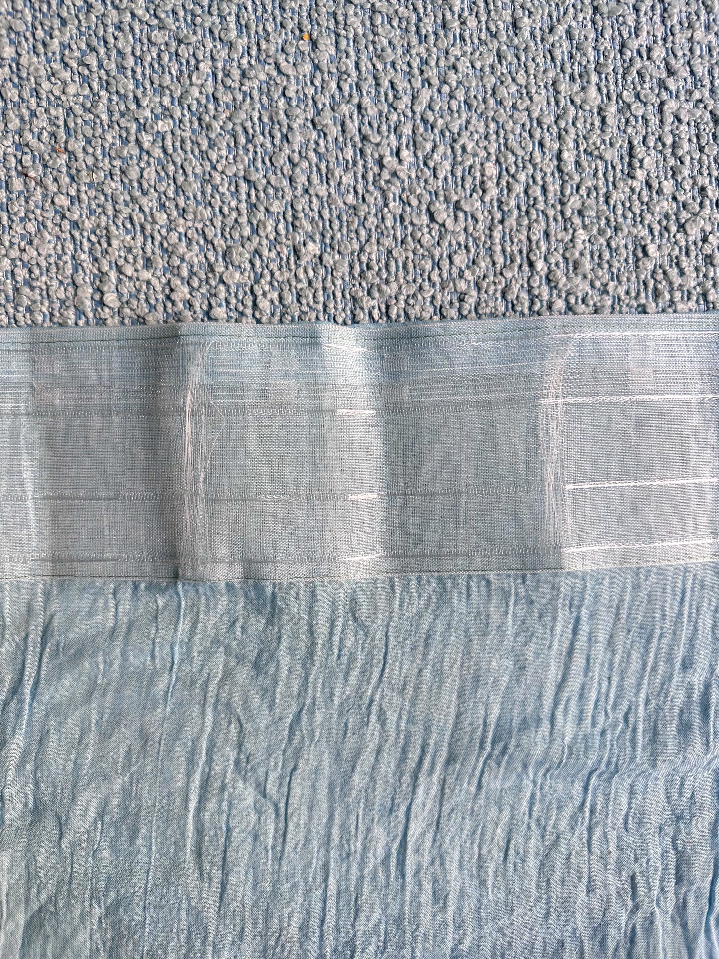 Modern Window Curtains -BLUE EMBER 5 Designer Window Drapes in 6 Unique Styles