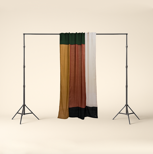 Modern Window Curtains - CALIFORNIA VINTAGE 2 Designer Window Drapes in 6 Unique Styles