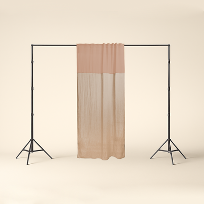 Modern Window Curtains BUTTER CARAMEL 5 Designer Window Drapes in 6 Unique Styles