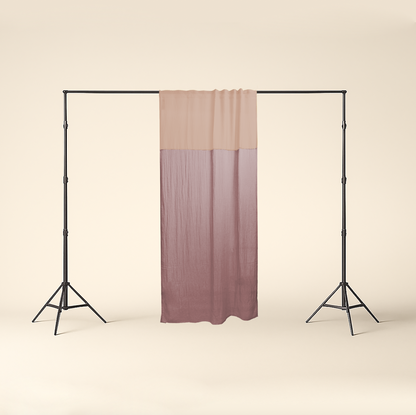 Modern Window Curtains "ROSEN GLUT" 5 Designer Window Drapes in 6 Unique Styles