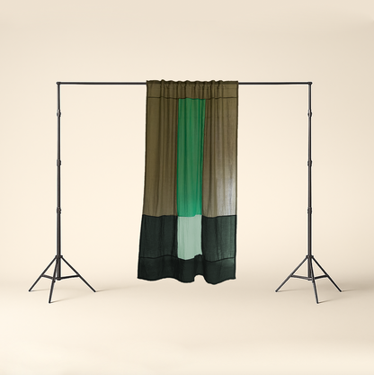 Modern Window Curtains - FOREST HAZE 1 Designer Window Drapes in 6 Unique Styles