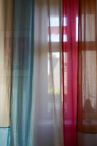 Modern Window Curtains - DESERT KISS 3 Designer Window Drapes in 6 Unique Styles