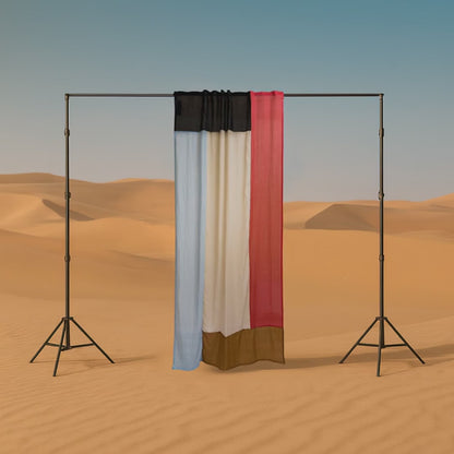 Modern Window Curtains - DESERT KISS 2 Designer Window Drapes in 6 Unique Styles
