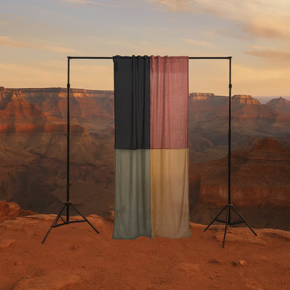 Modern Window Curtains - CANYON POP 3 Designer Window Drapes in 6 Unique Styles
