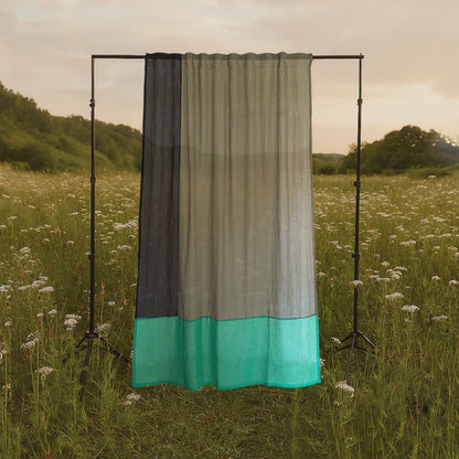 Modern Window Curtains -GREEN MEADOW 4 Designer Window Drapes in 6 Unique Styles (Copy)