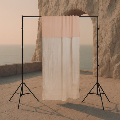 Modern Window Curtains - CARAMEL LATTE 5 Designer Window Drapes in 6 Unique Styles