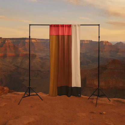 Modern Window Curtains - CANYON POP 2 Designer Window Drapes in 6 Unique Styles